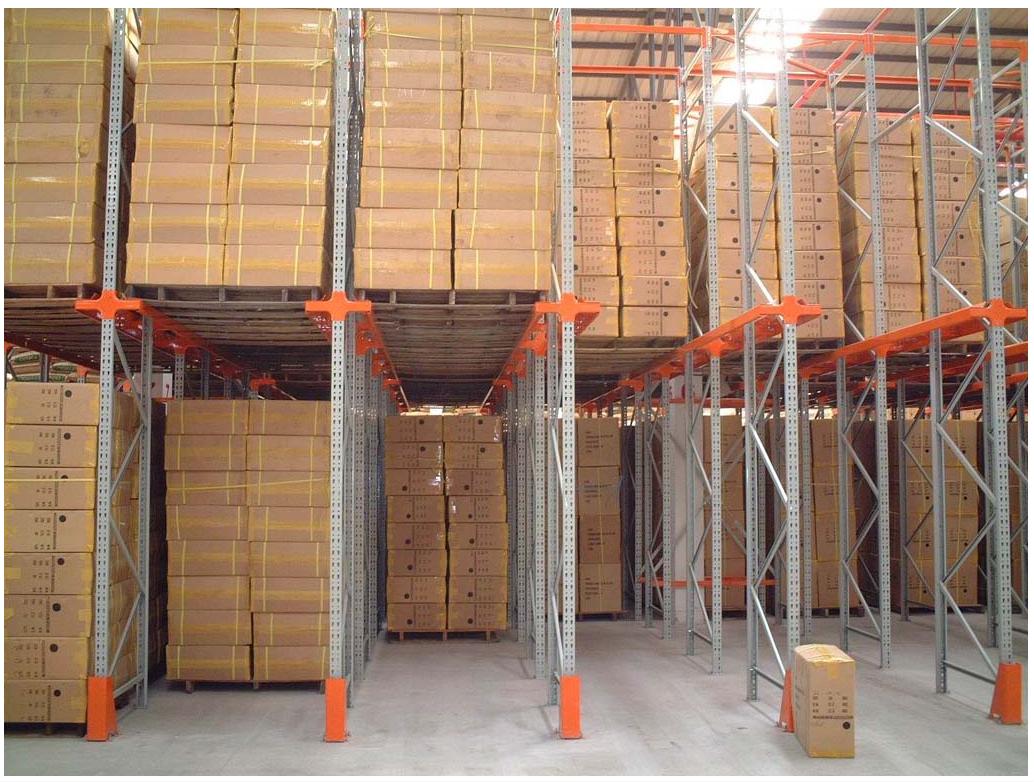 貫通式（shì）貨架