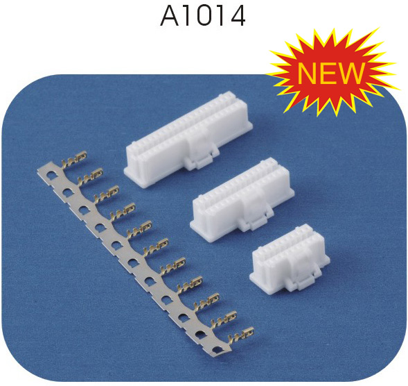 JST 1.0雙（shuāng）排帶扣連接器 A1014