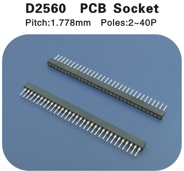 PCB Socket 1.778圓孔排（pái）母 D2560