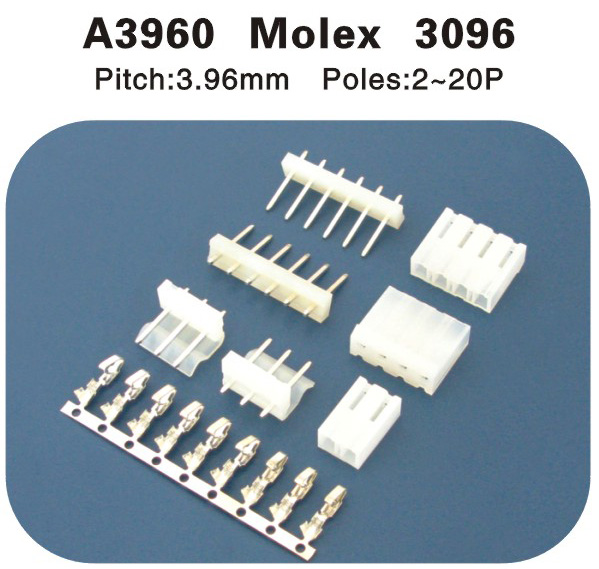  MOLEX3960 3.96連接（jiē）器 A3960